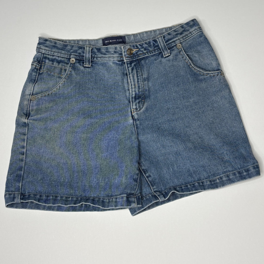 Bill Blass Jeans Classic Blue Denim Shorts Size 10