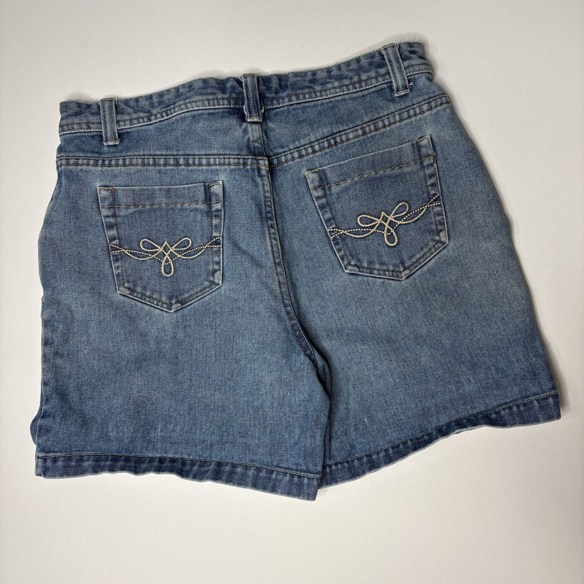 Bill Blass Jeans Classic Blue Denim Shorts Size 10