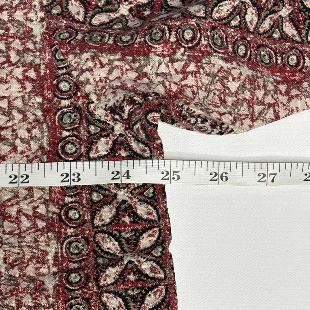 VTG Fieldmaster Patterned Short Sleeve Button Up Shirt L