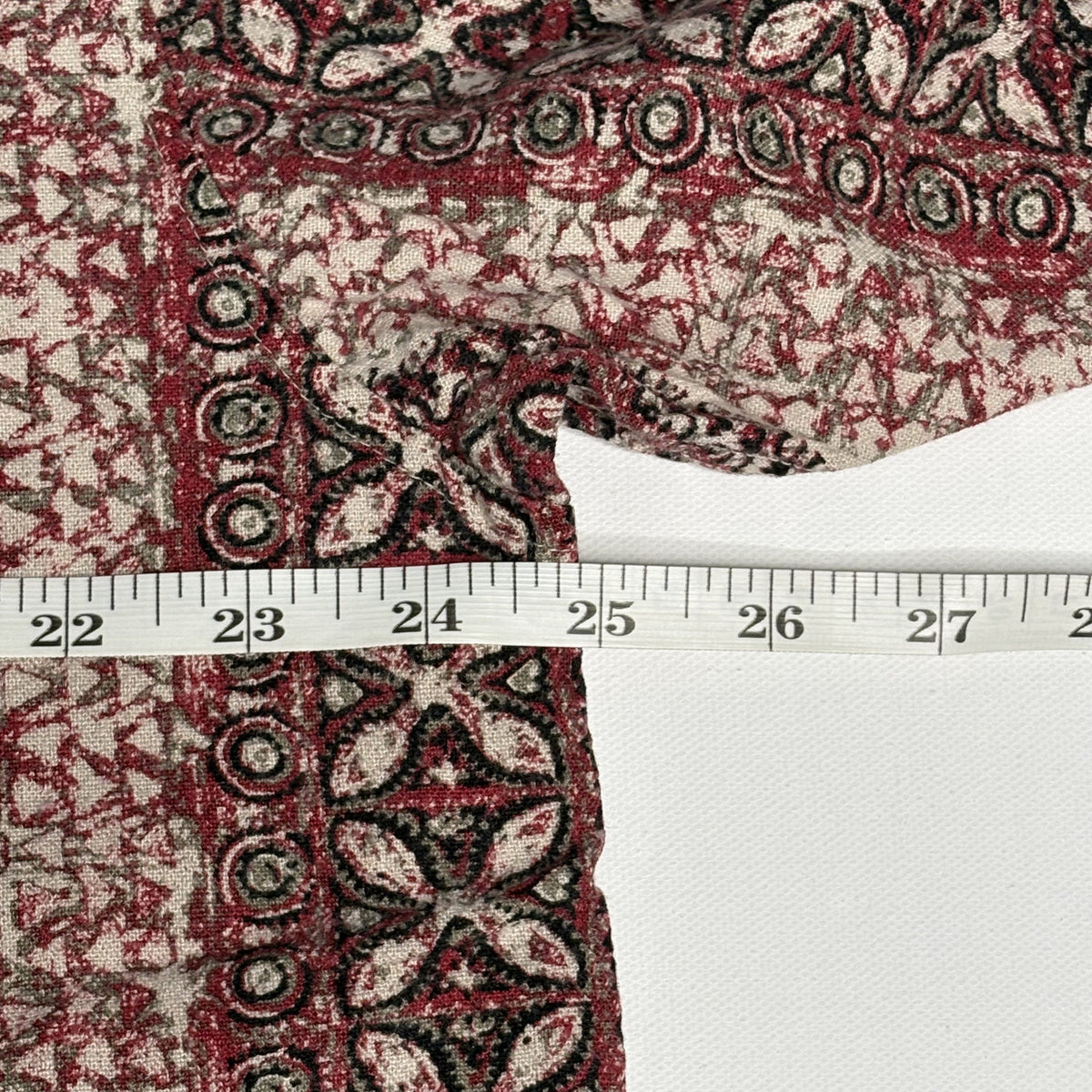 VTG Fieldmaster Patterned Short Sleeve Button Up Shirt L