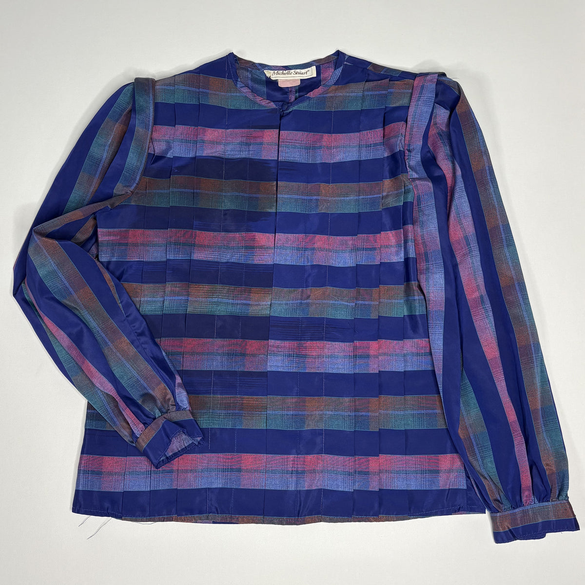 Vintage Michelle Stuart Striped Blouse Top