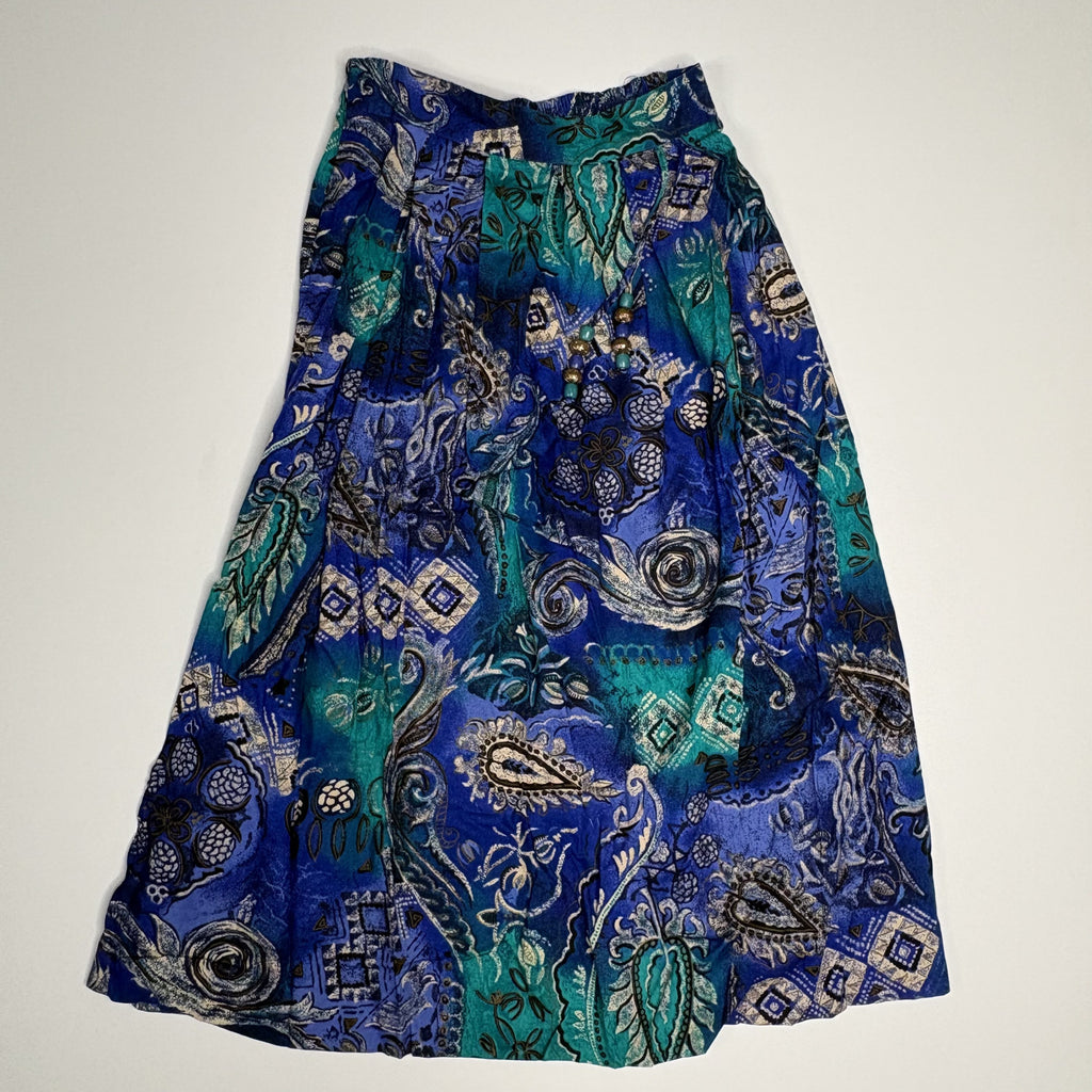 Vintage Maren Petite Two Piece Set Top and Skirt S