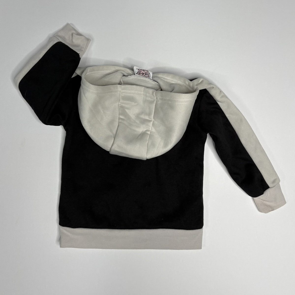 Vintage Looney Tunes Taz Bugs Bunny Colorblock Hoodie 2T