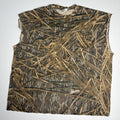 Men's cut-off Gorpcore Camouflage tshirt