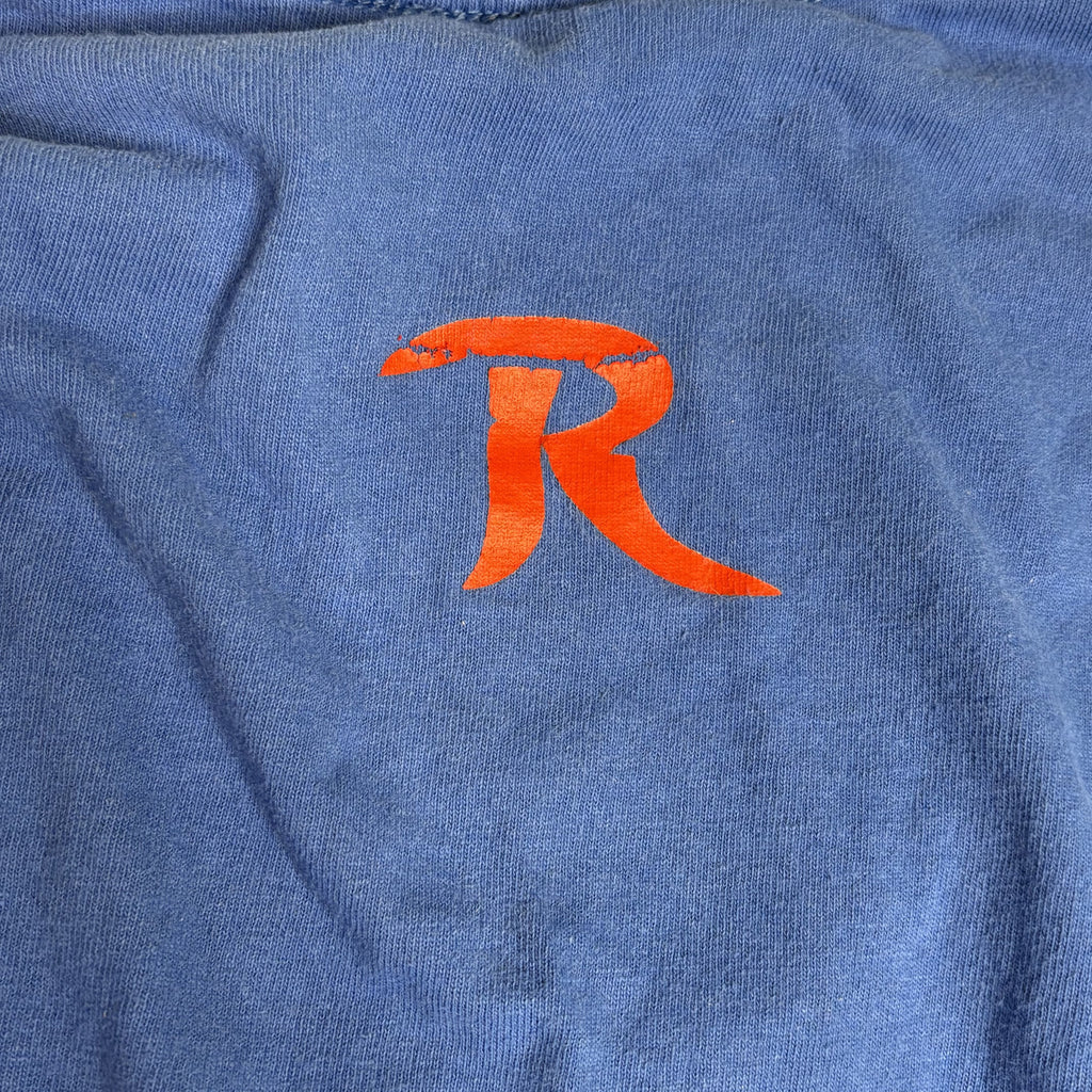 Gildan Ultra Cotton Raiders Long Sleeve Shirt Blue L