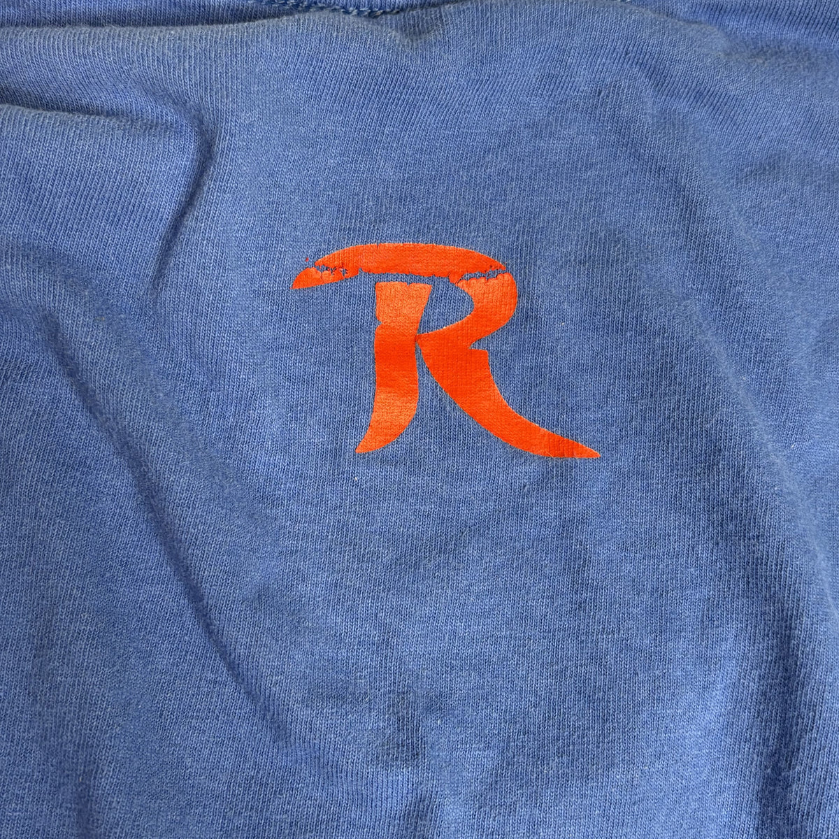 Gildan Ultra Cotton Raiders Long Sleeve Shirt Blue L