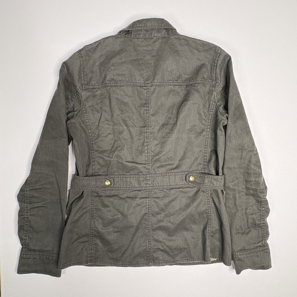 JCrew Womens Dark Gray Utility Field Jacket Size Small