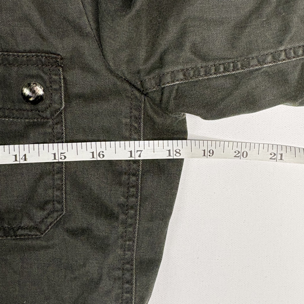 JCrew Womens Dark Gray Utility Field Jacket Size Small