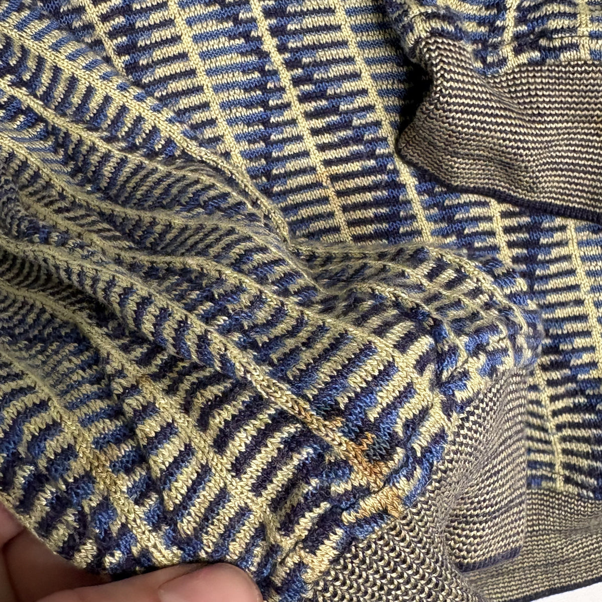 Vintage Tundra 3D Knit Coogi Style Sweater Mens