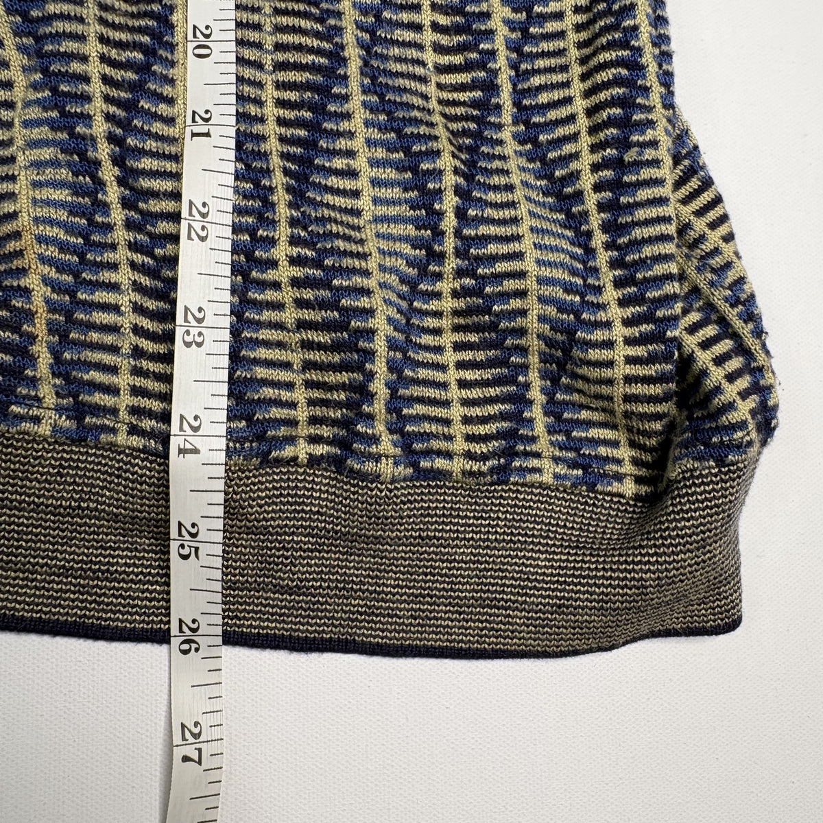 Vintage Tundra 3D Knit Coogi Style Sweater Mens
