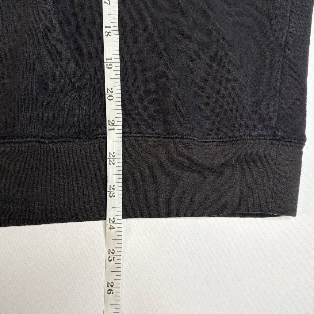 Hanes EcoSmart Custom Graphic Hoodie XL Y2K Streetwear Gray