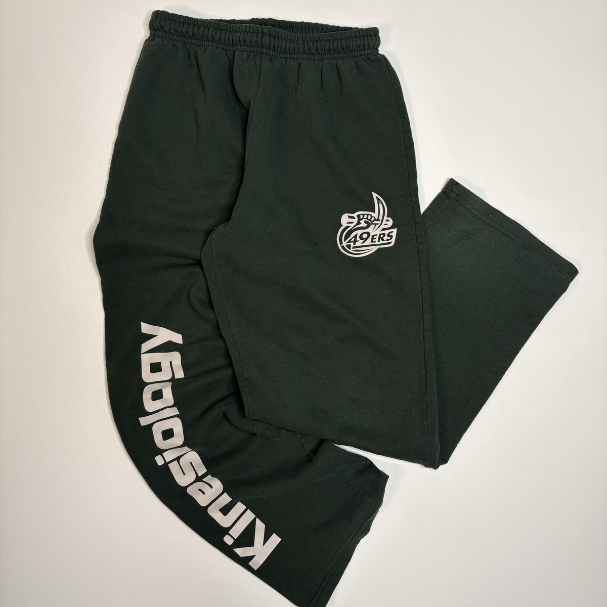 Gildan 49ers Kinesiology Graphic Sweatpants Green Medium