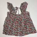 Mine Medium Floral Ruffle Sleeve Top