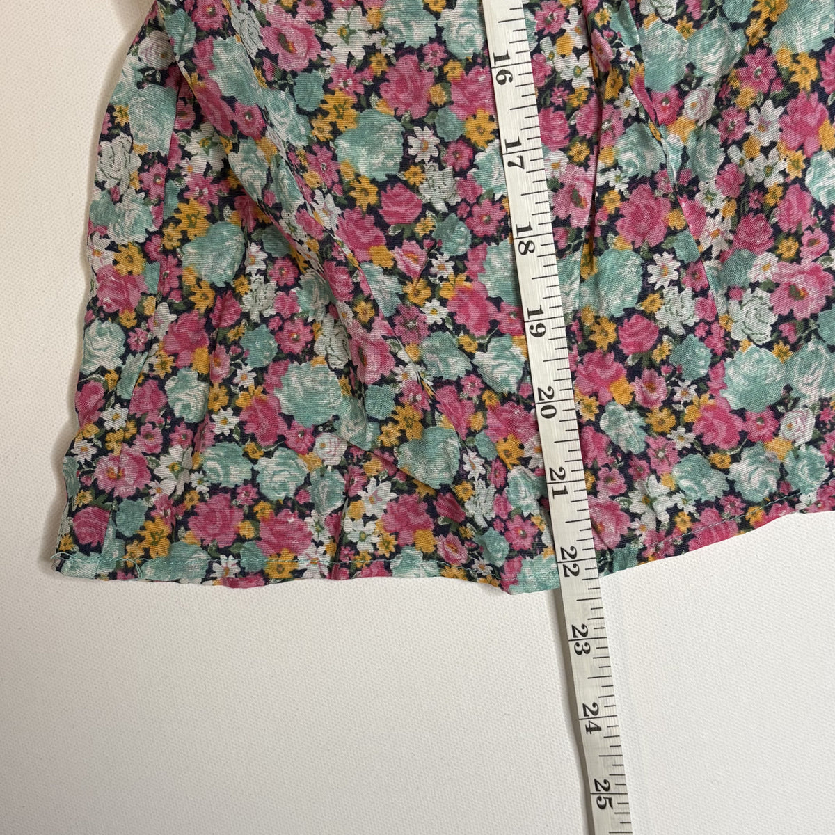 Mine Medium Floral Ruffle Sleeve Top