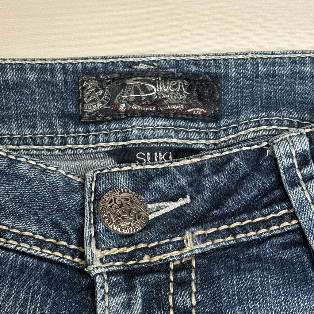 Suki Blue Denim Flare Bootcut Jeans Women's Size W31 L32