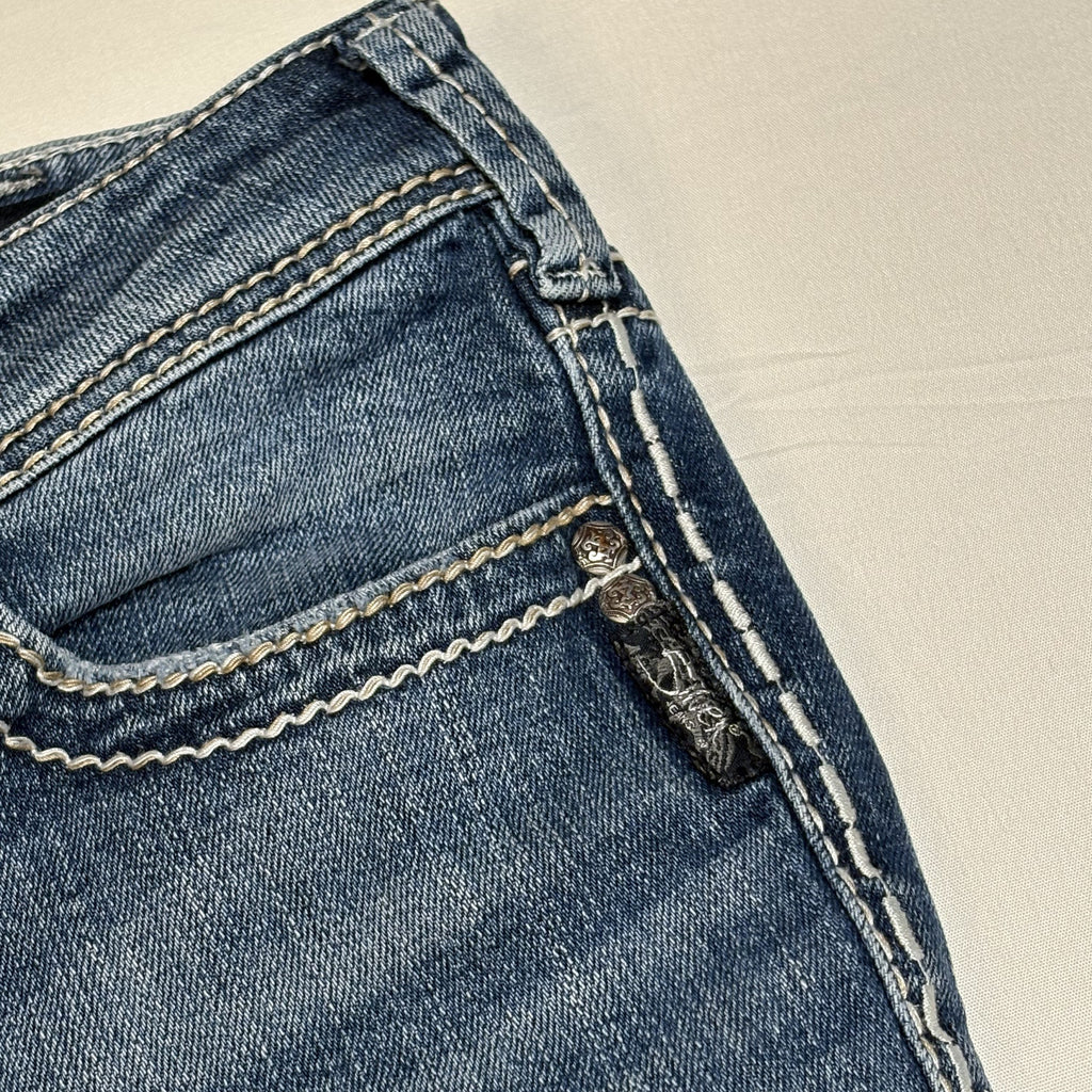 Suki Blue Denim Flare Bootcut Jeans Women's Size W31 L32