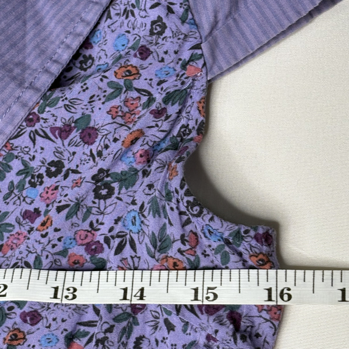 Free People Purple Floral Button Down Blouse Top S