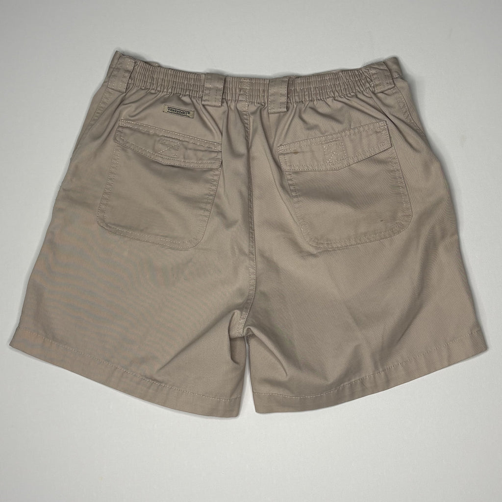 Weekender Cargo Shorts Elastic Waist Khaki Tan Mens Size 36
