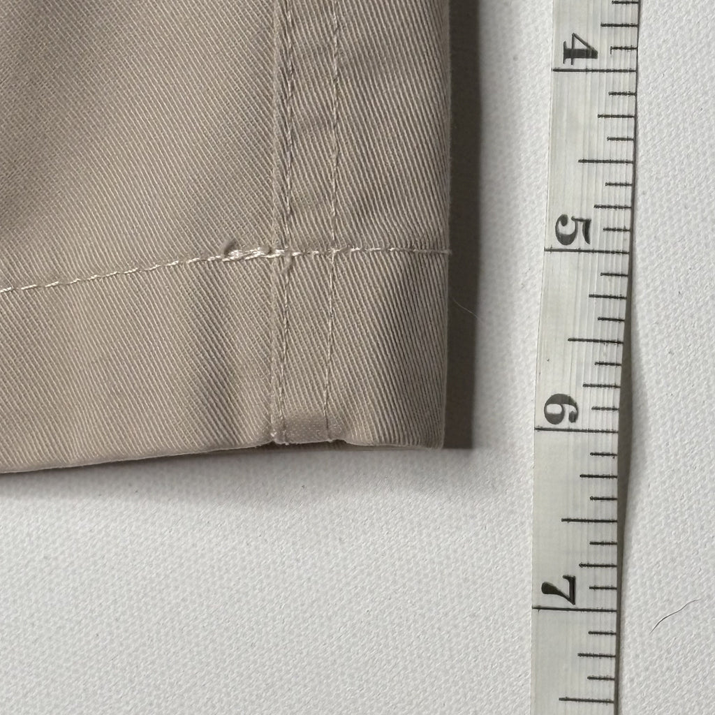 Weekender Cargo Shorts Elastic Waist Khaki Tan Mens Size 36