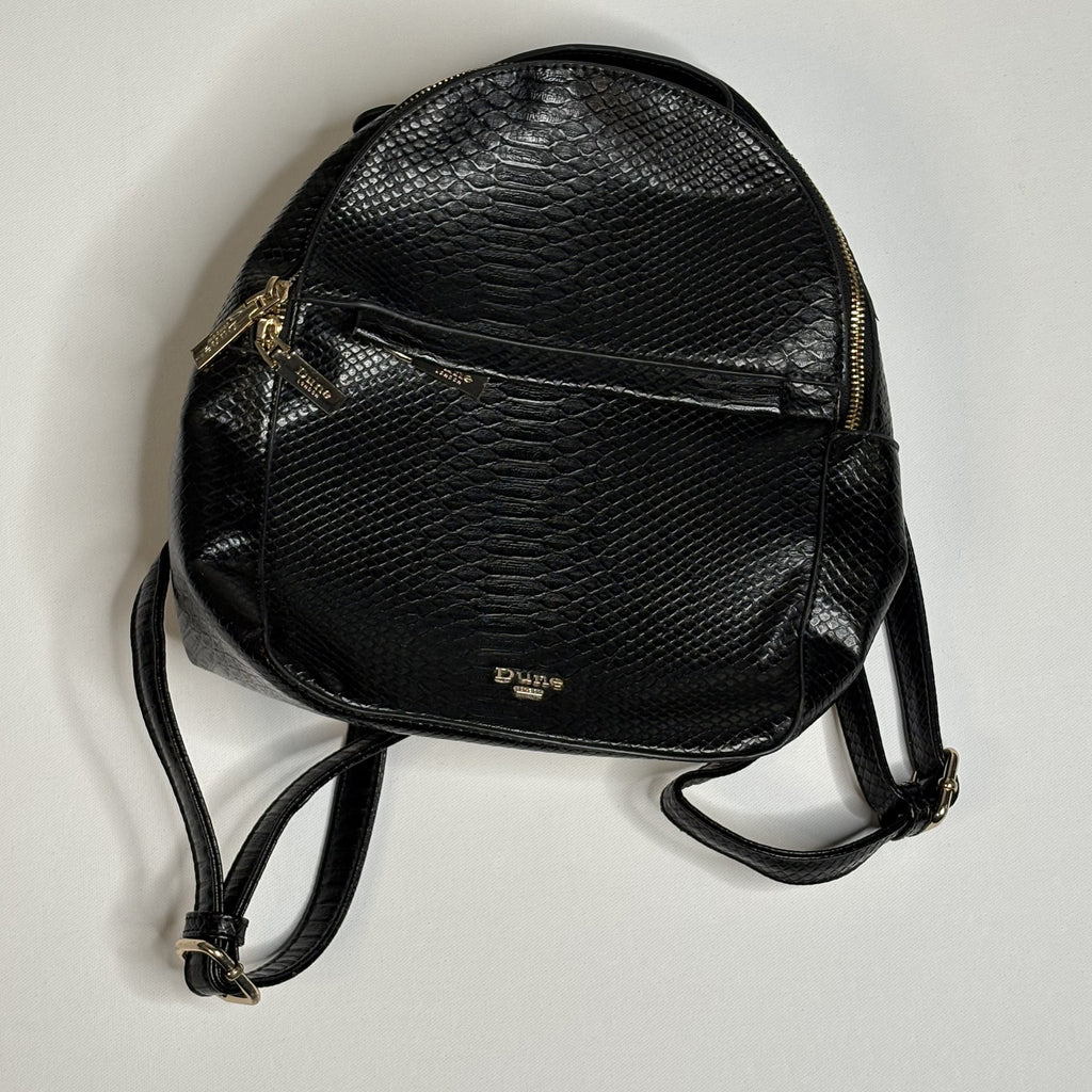 Dune London Textured Leather Mini Backpack