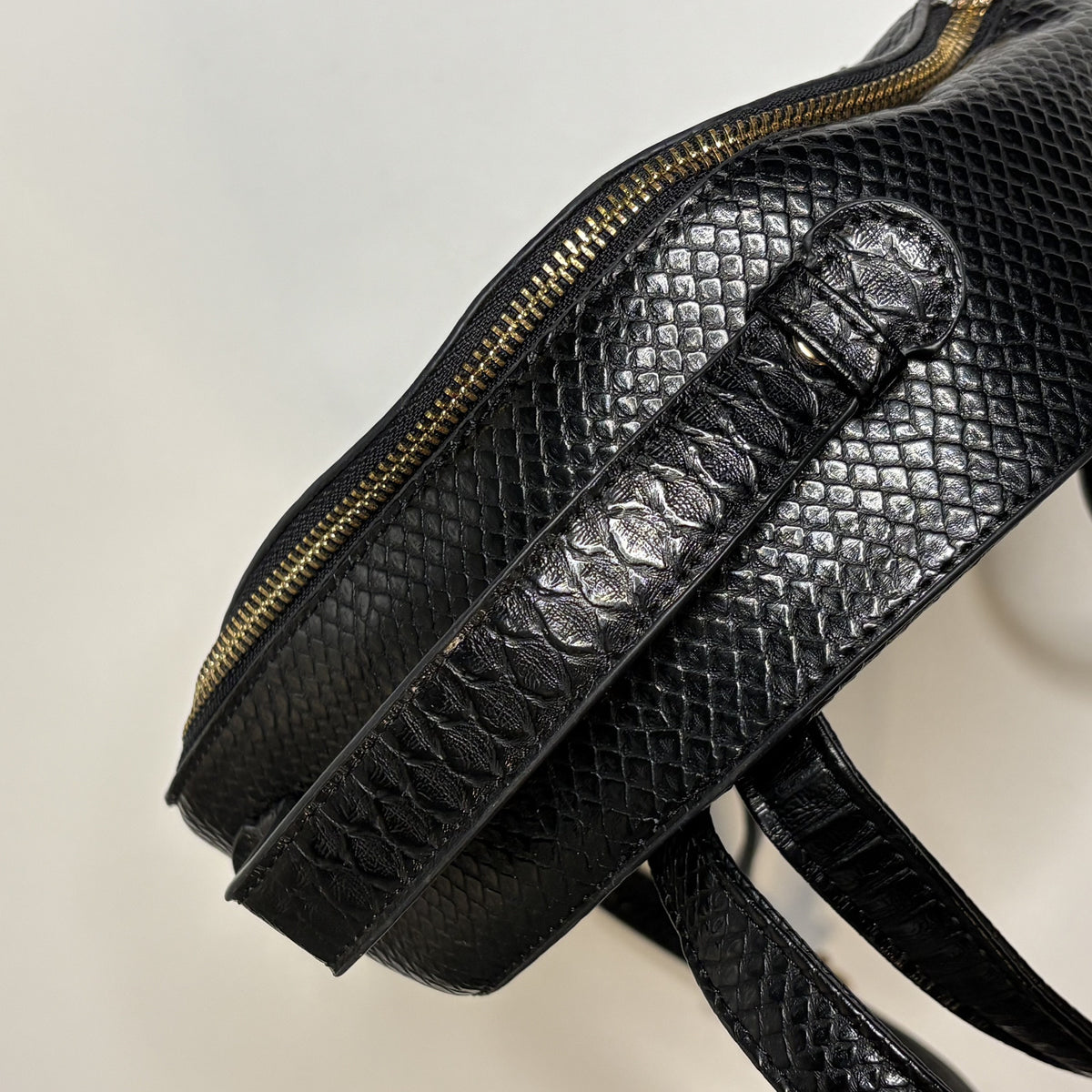 Dune London Textured Leather Mini Backpack