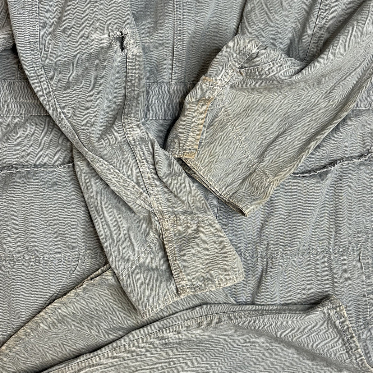 Vintage Red Camel Long Sleeve Cotton Boiler Suit