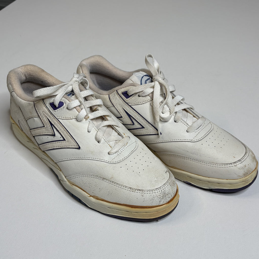Vintage Brooks Team Brooks Leather Sneakers White Korea 10
