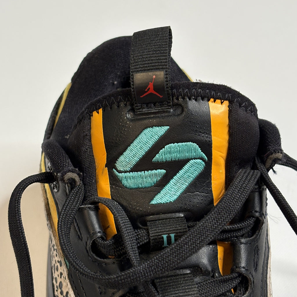 Jordan Zion 3 GS Galaxy Celestial Gold Sneakers Size 6.5Y