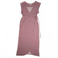 Urban Outfitters Plaid Wrap Mini Dress XS Pink Check V-Neck