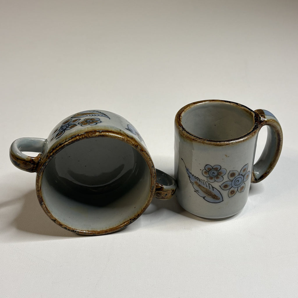 Vintage Ken Edwards El Palomar Mexico Tonala Mug Set of 2
