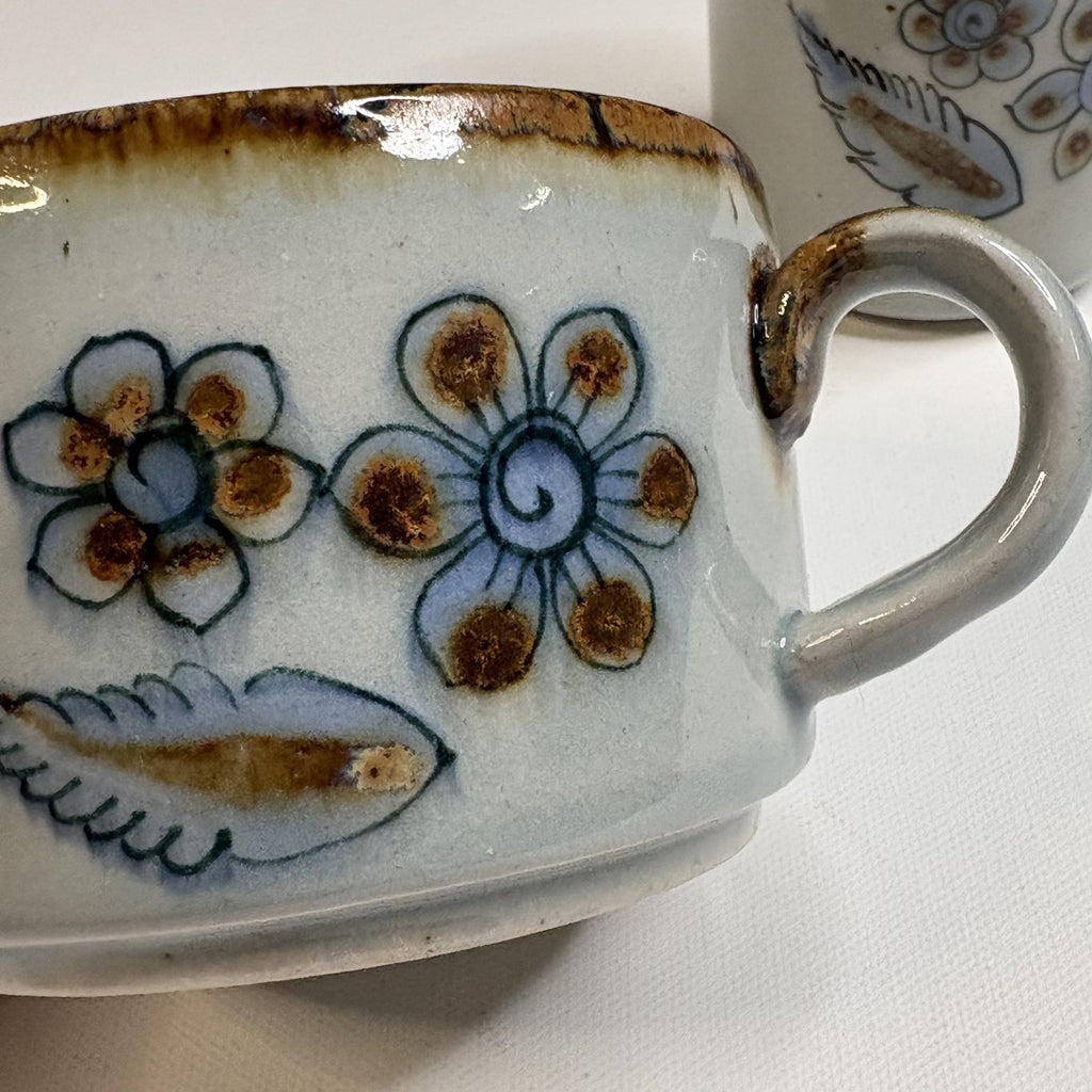 Vintage Ken Edwards El Palomar Mexico Tonala Mug Set of 2