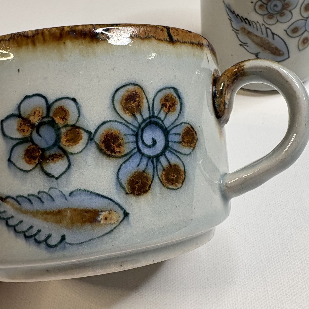 Vintage Ken Edwards El Palomar Mexico Tonala Mug Set of 2