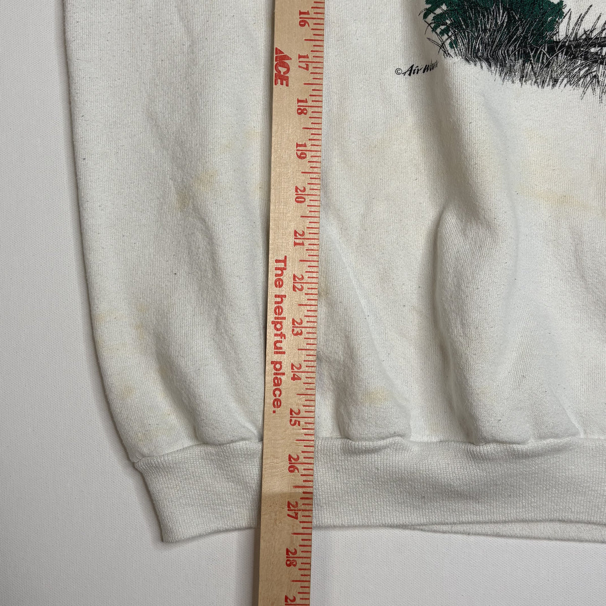 Vintage Hanes Activewear Barn Graphic Crewneck Sweatshirt XL