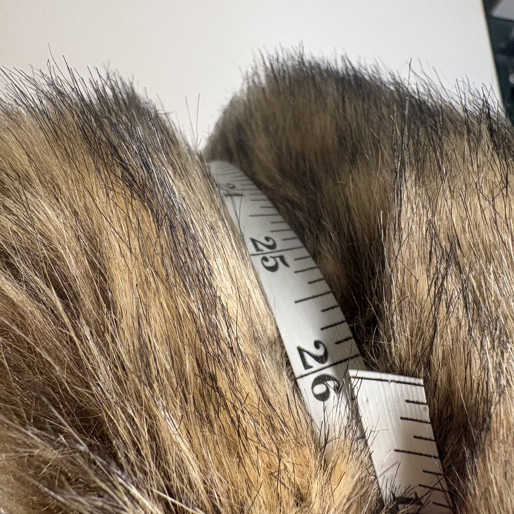 Soul Young Faux Fur Cossack Russian Hat Brown Fluffy