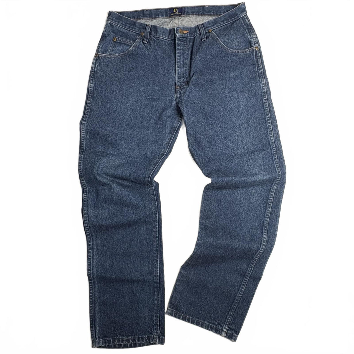 Wrangler 47MWZ Regular Fit Blue Denim Jeans 36x32 Men’s VTG