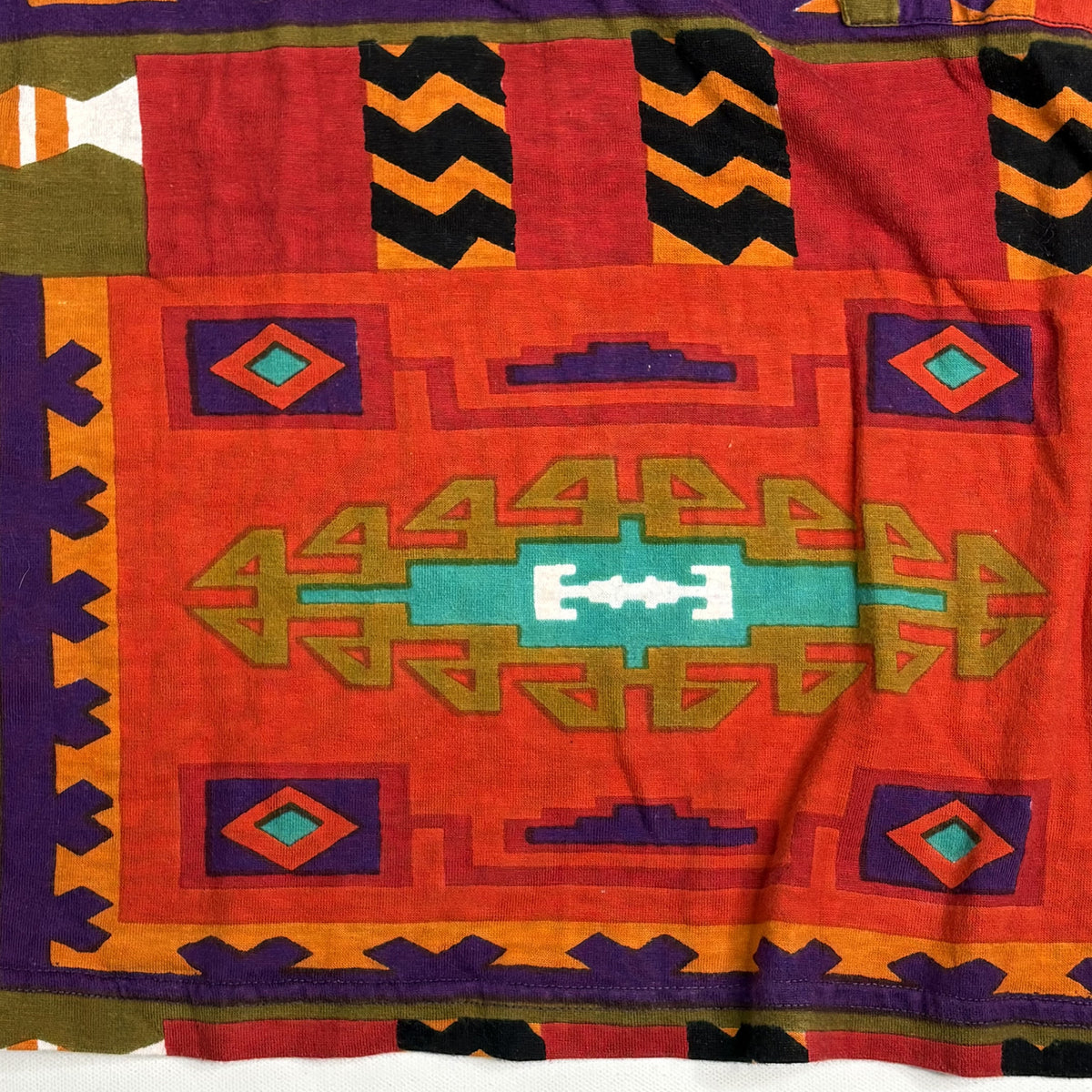 Vintage Shenanigans Aztec Southwest Geometric Knit T Shirt