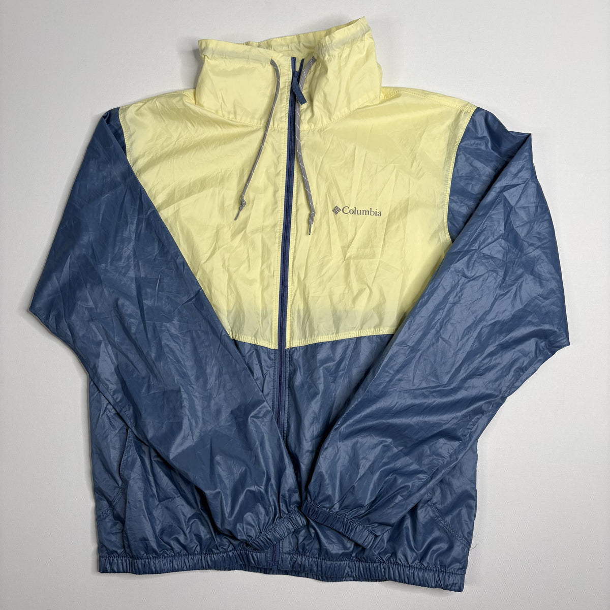 Vintage Columbia Colorblock Packable Windbreaker Jacket S