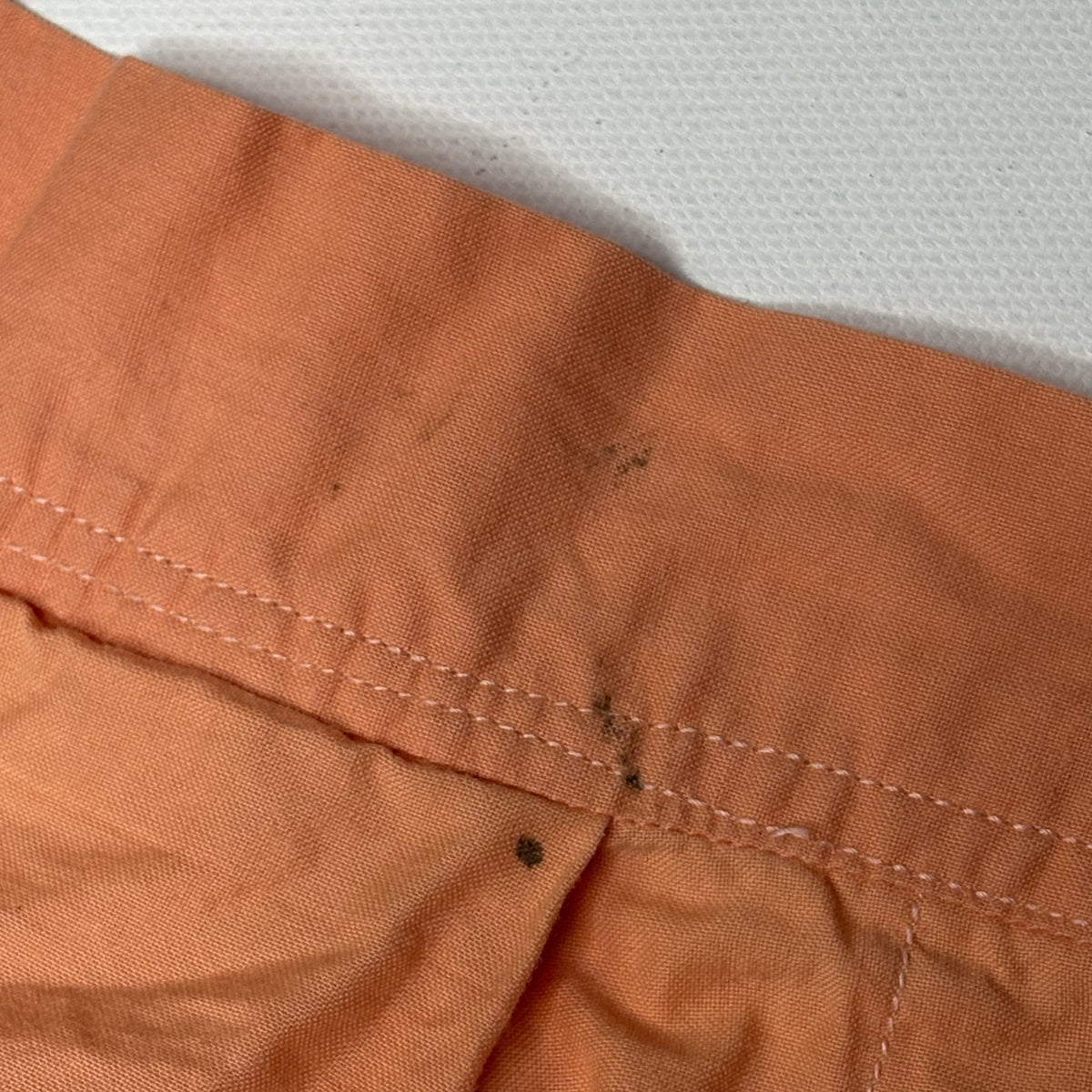 Vintage Terracotta Lace Trim Tiered Prairie Apron