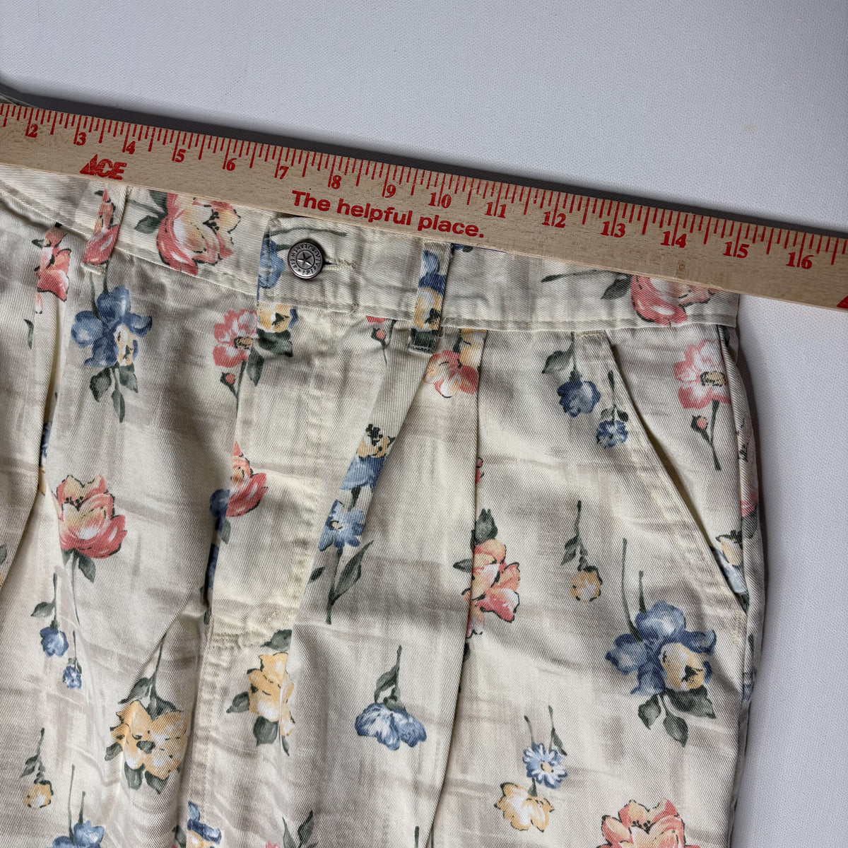 Vintage Vivaldi Floral 2 Piece Midi Skirt Set Size Large