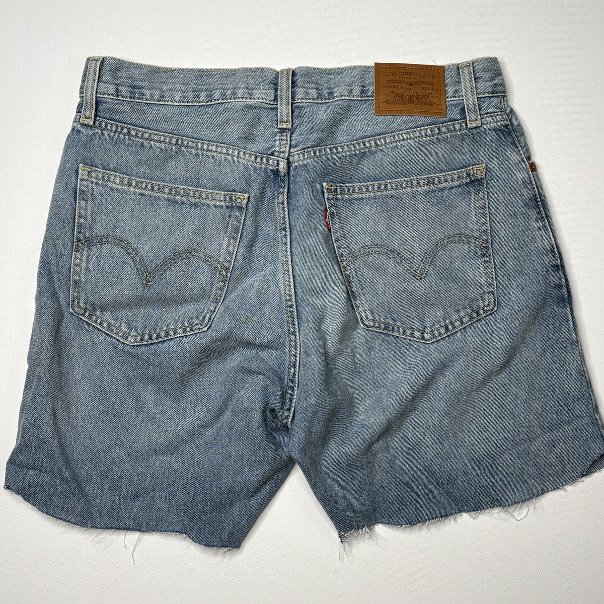 Vintage Levi’s 501 Cutoff Denim Shorts Light Wash
