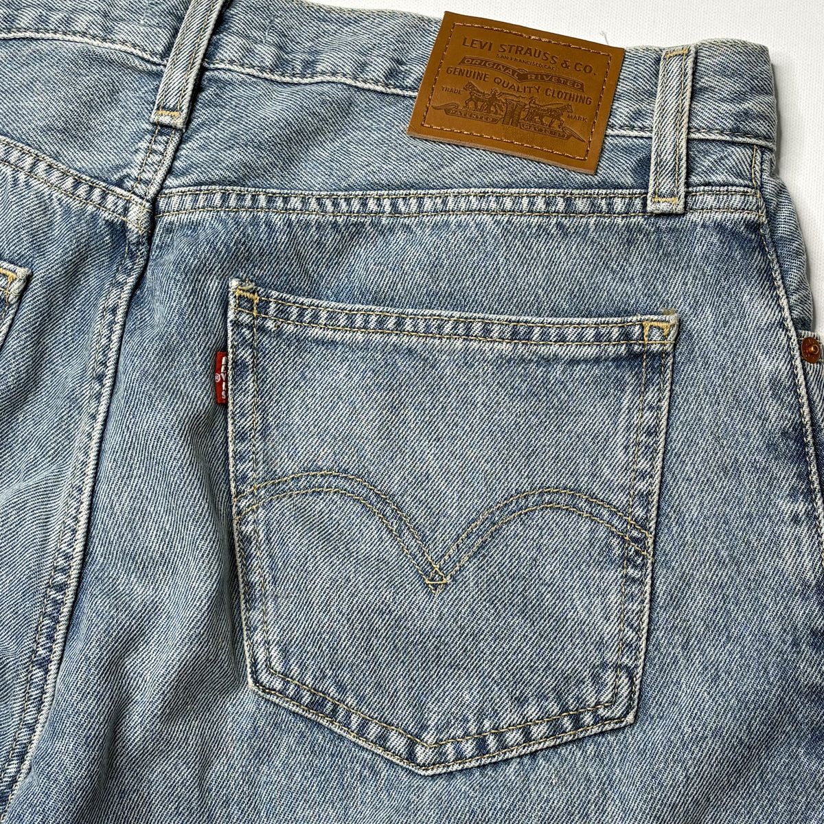 Vintage Levi’s 501 Cutoff Denim Shorts Light Wash