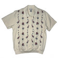 Vintage Alfred Dunner Floral Embroidered Knit Cardigan Small