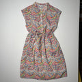 Compañia Fantastica Sleeveless Geometric Print Midi Dress
