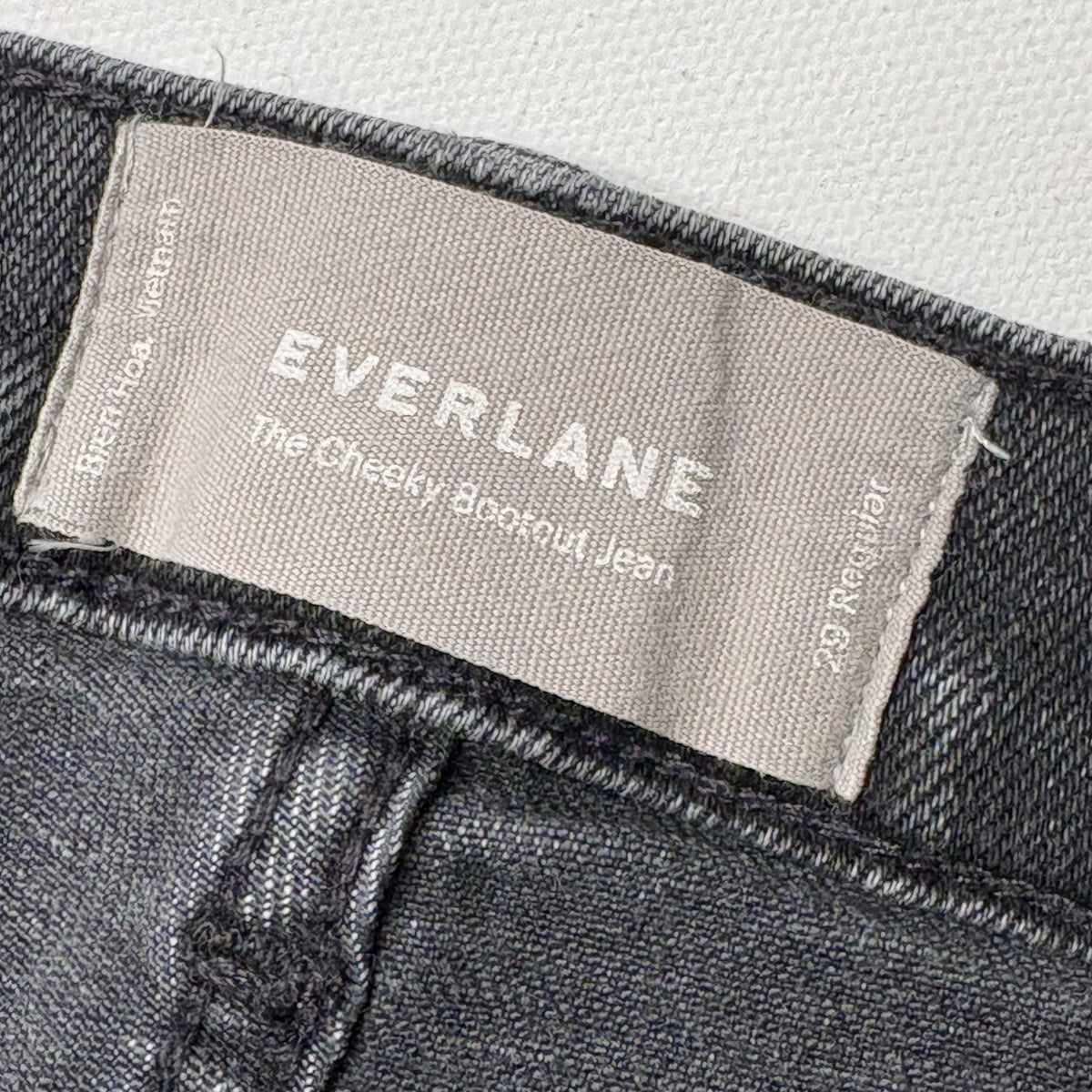 Everlane The Cheeky Bootcut Jeans High Rise Dark Wash