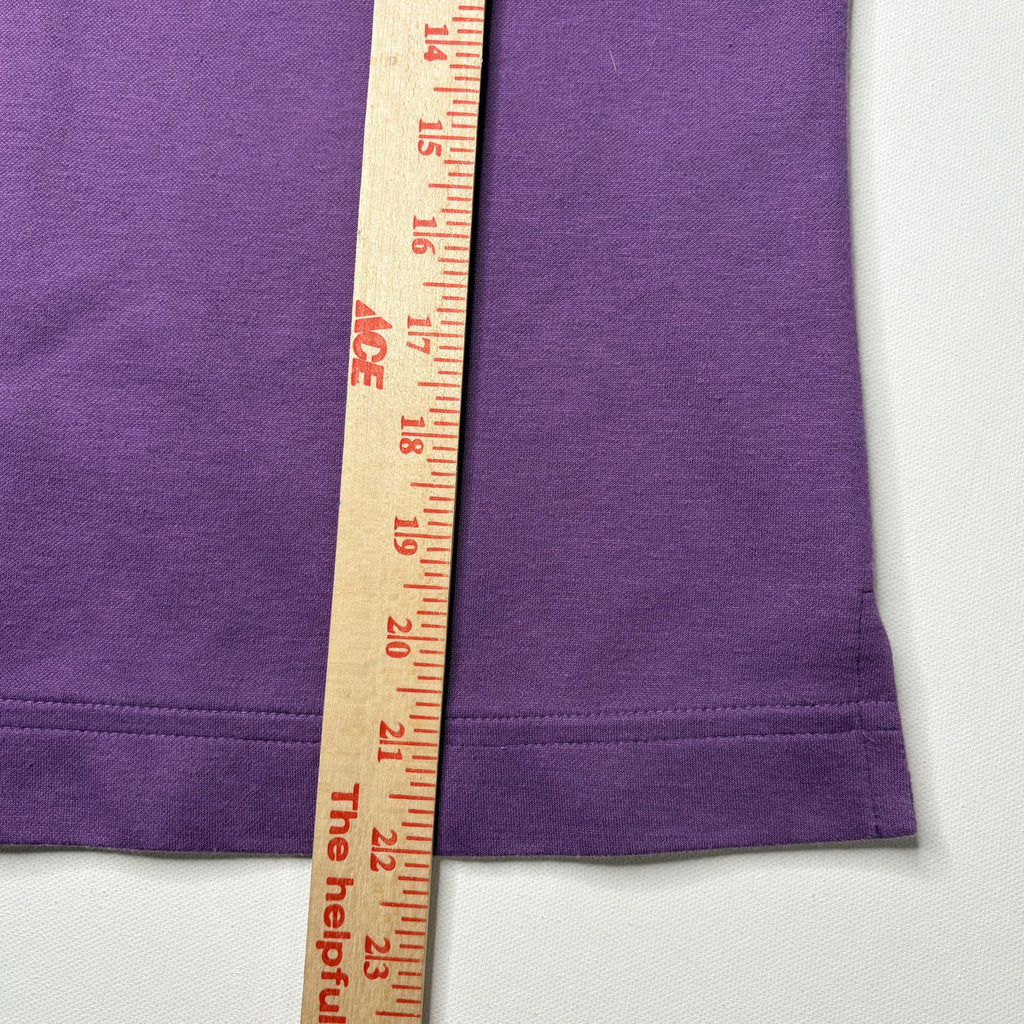 Tanner Fine Casual Wear Vintage Purple Short Sleeve Top 8