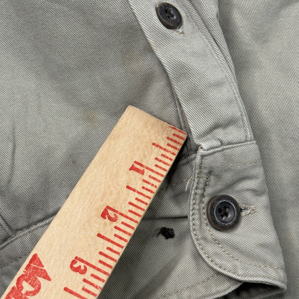 Levi's Sherpa Lined Jacket Canvas Military Workwear Olive XL