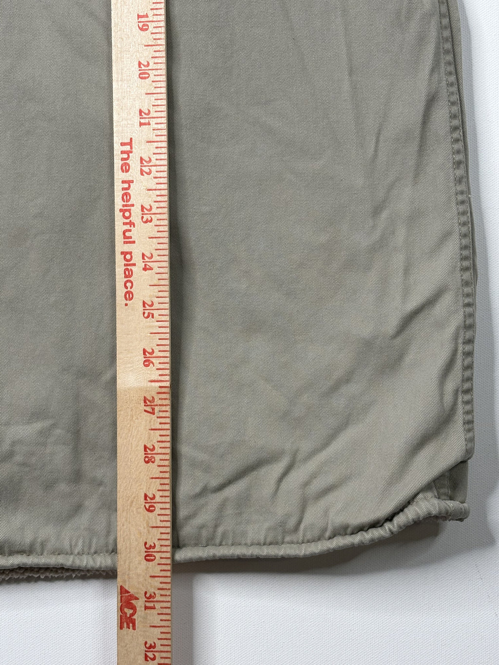 Levi's Sherpa Lined Jacket Canvas Military Workwear Olive XL