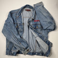First Choice Denim Jacket Vintage Cannery Casino Medium Blue