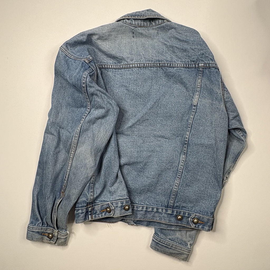 First Choice Denim Jacket Vintage Cannery Casino Medium Blue