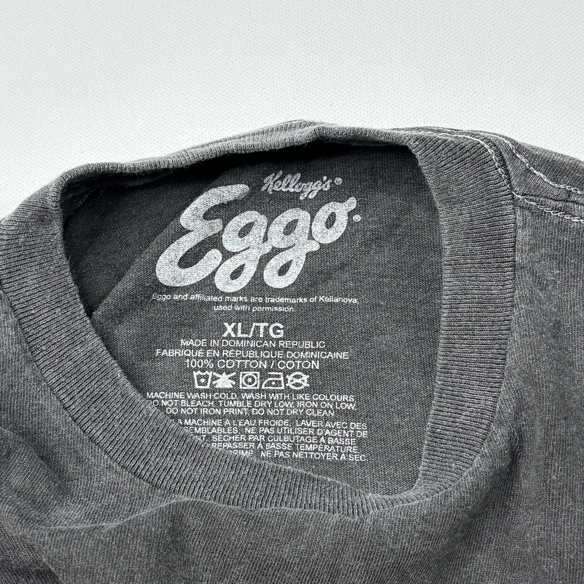 Kellogg's Eggo Waffle Graphic Cutoff T-Shirt Mens XL